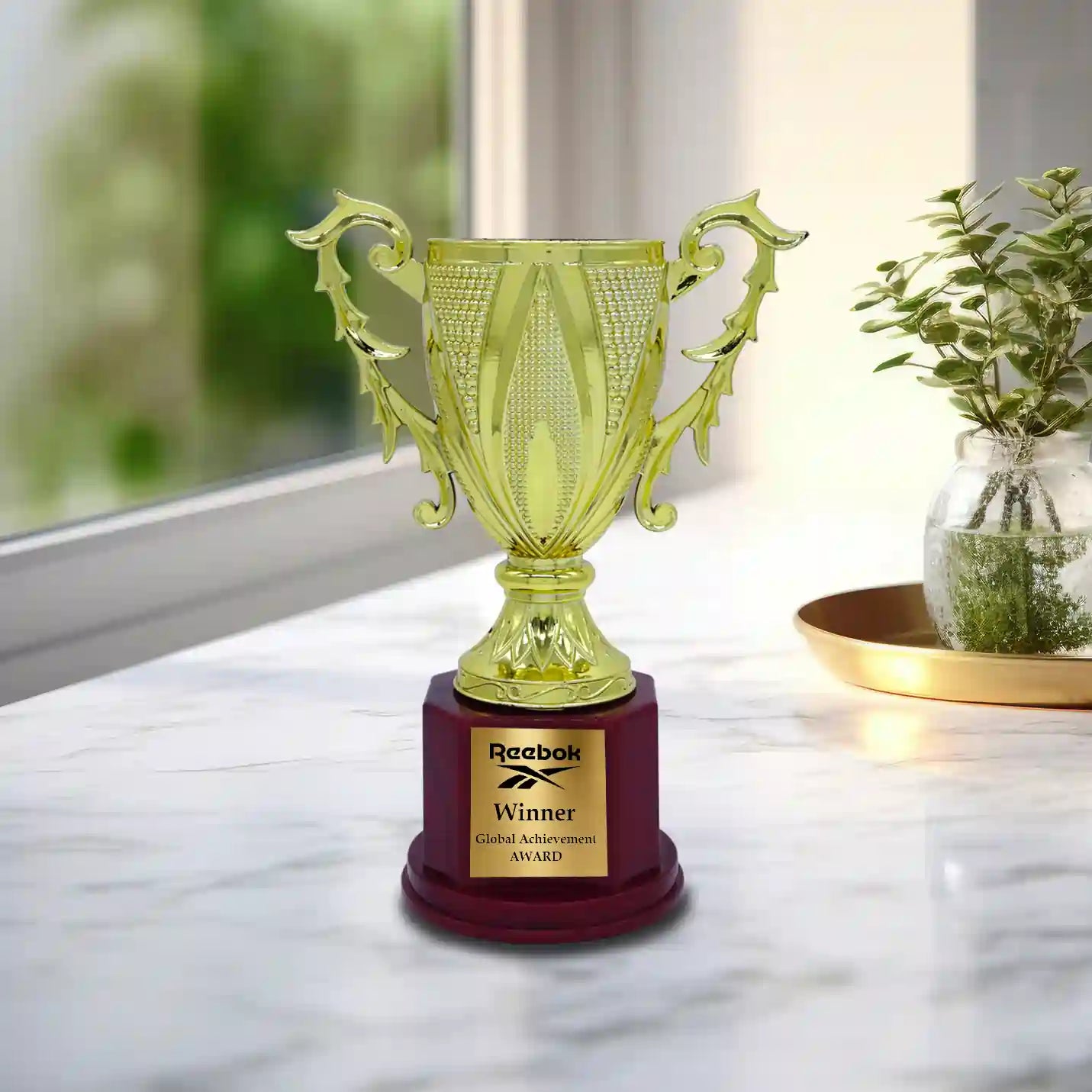 Personalised Golden Vanquisher's Trophy